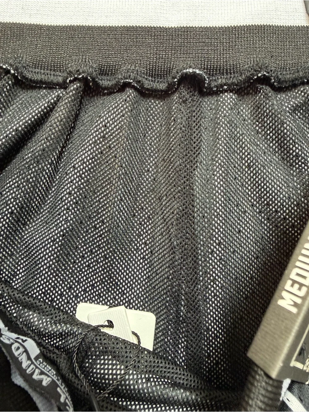Rebel Minds Polyester Size med NWT Pinstripe Mesh Shorts